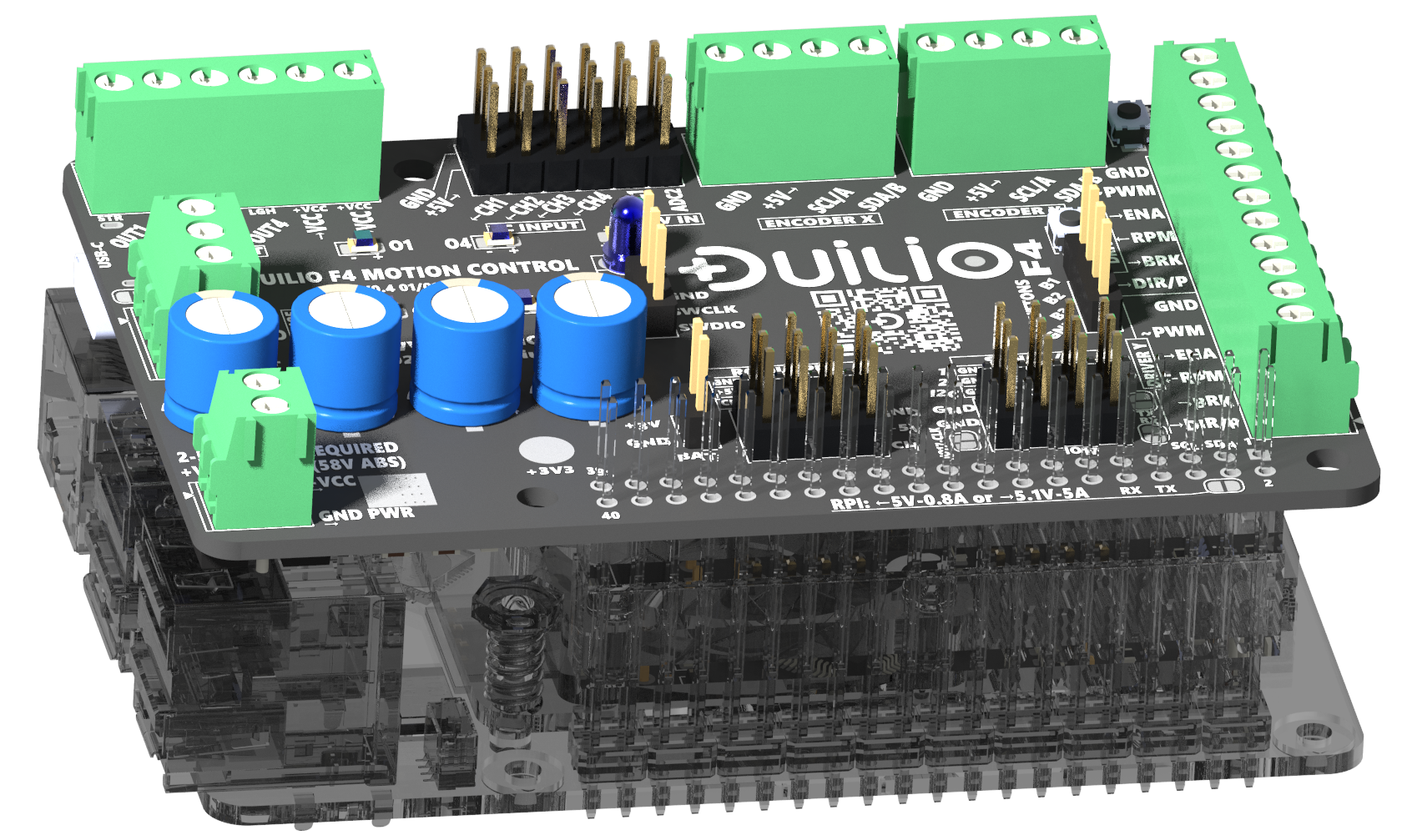 DUILIO F4 system 3D view