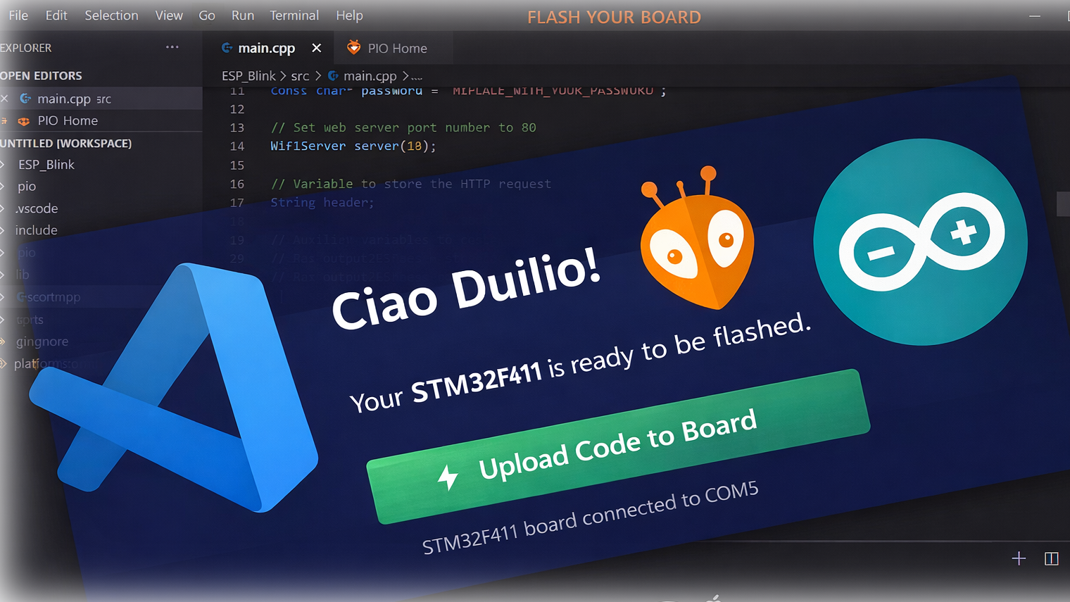 Flash your board icon