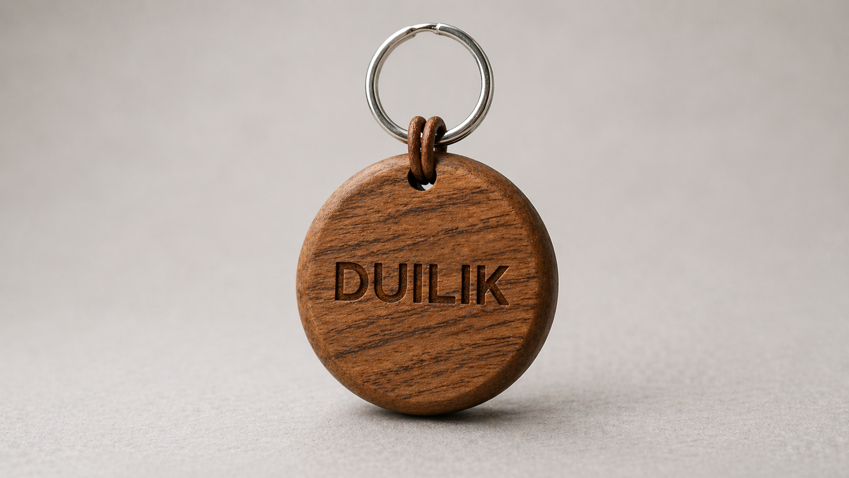 Duilink keychain front side