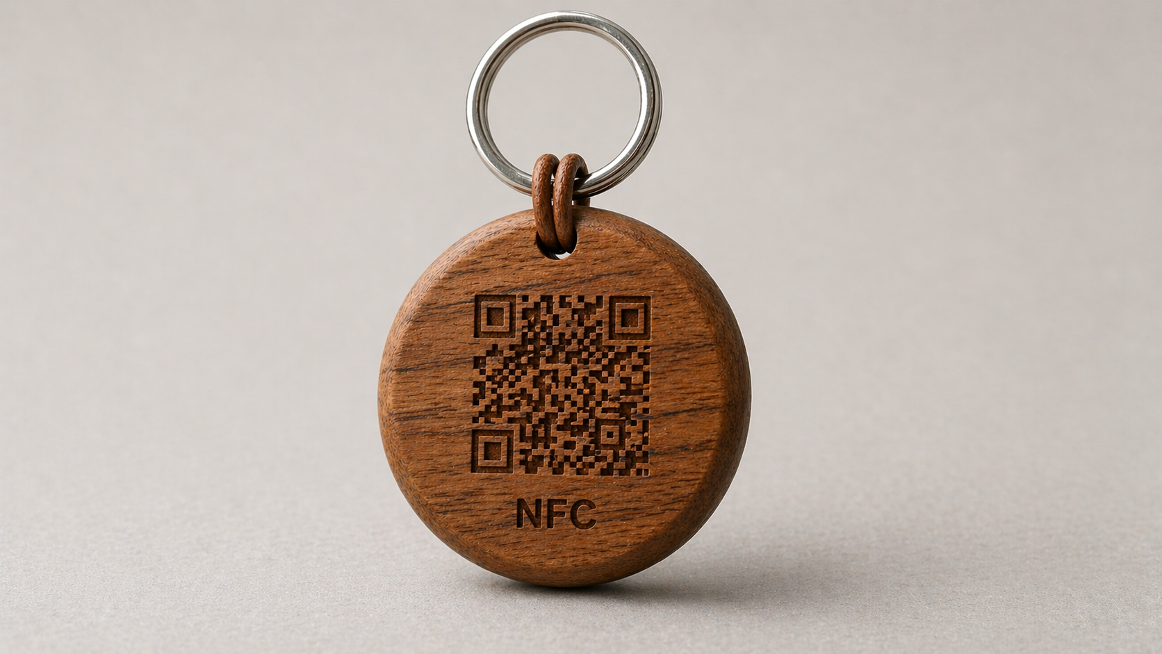 Duilink keychain back side